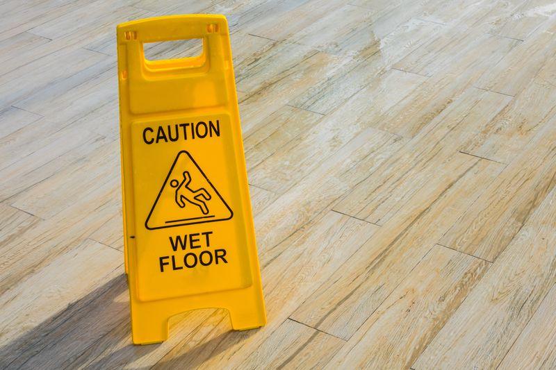 Reasons for Slips and Falls in Buildings