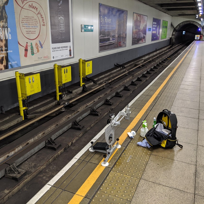 Slip Testing in Railway Stations